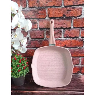 Сковорода-гриль OMS 3212-28-Pink 28 см 2.75 л рожева - Інтернет-магазин спільних покупок ToGether