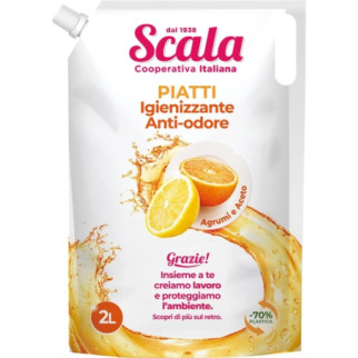Засіб для миття посуду Scala Piatti Busta Citrus 8006130504359 2 л - Інтернет-магазин спільних покупок ToGether