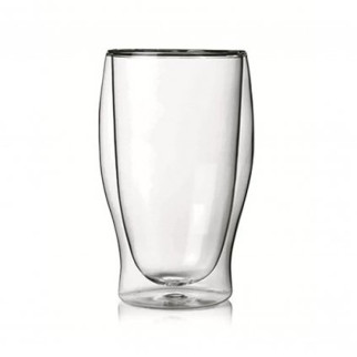 Склянка з подвійним дном висока для води Luigi Bormioli Thermic Glass A-08877-G-4102-AA-04 470 мл - Інтернет-магазин спільних покупок ToGether