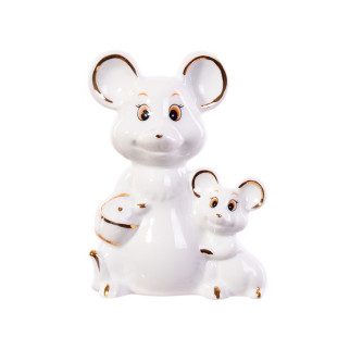 Статуетка декоративна Lefard Мишка з мишеням 149-405 9.5 см - Інтернет-магазин спільних покупок ToGether