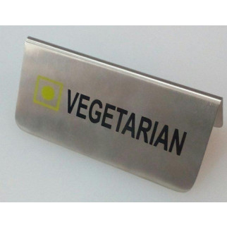 Табличка настільна Empire Vegetarian EM-1081 12 см - Інтернет-магазин спільних покупок ToGether
