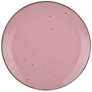 Тарілка підставна Limited Edition Terra YF6007-5 26.7 см рожева - Інтернет-магазин спільних покупок ToGether