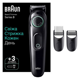 Тример Braun Beard Trimmer BT3411 чорний - Інтернет-магазин спільних покупок ToGether