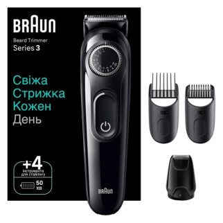 Тример Braun Beard Trimmer BT3420 чорний - Інтернет-магазин спільних покупок ToGether