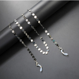 Ланцюжок для окулярів Silver luxury 1 10284 сріблястий - Інтернет-магазин спільних покупок ToGether