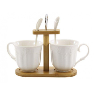 Чайний набір з підставкою Interos PJ03391-88935 5 предметів - Інтернет-магазин спільних покупок ToGether
