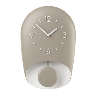 Годинник настінні з маятником Guzzini Home 168604158 22х8х33 см сірі - Інтернет-магазин спільних покупок ToGether