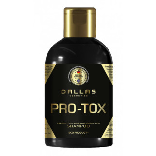 Шампунь для волосся з кератином, колагеном і гіалуронової кислотою Dallas Hair Pro-Tox 723444 500 мл - Інтернет-магазин спільних покупок ToGether