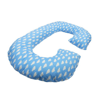 Подушка для вагітних Рогалик-Хмарки (з наволочкою) KIDIGO - Інтернет-магазин спільних покупок ToGether