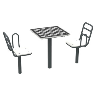 Шахматний стіл зі спинкою KIDIGO - Інтернет-магазин спільних покупок ToGether